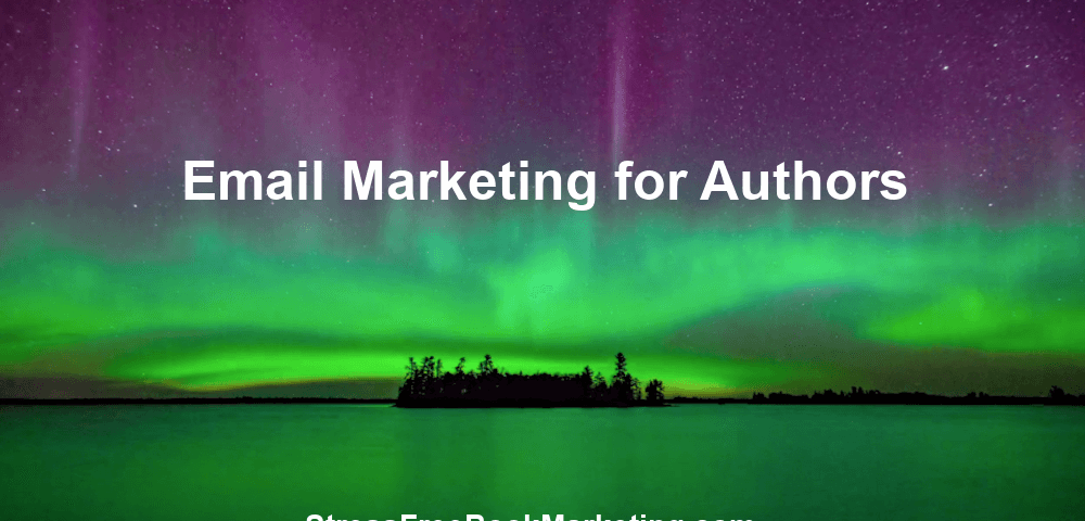 email marketing for authors